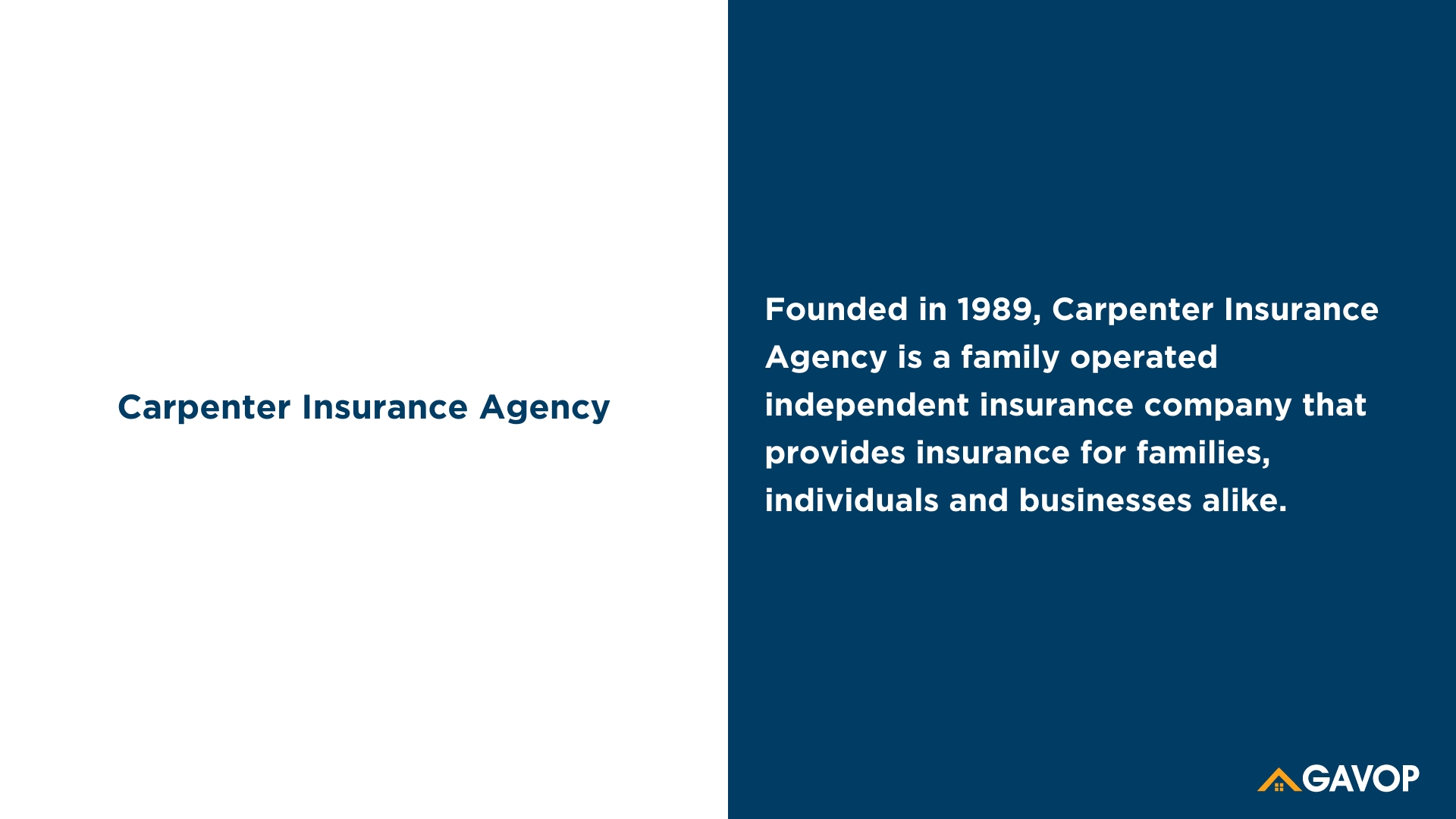 Carpenter Insurance Agency
